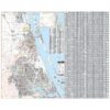 St. Lucie Co Florida Wall Map