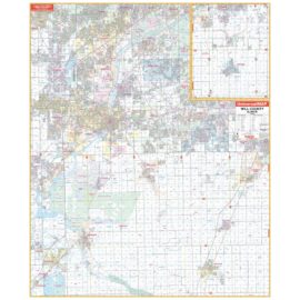 Will County IL Wall Map