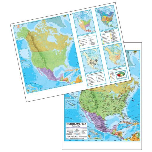 North America Advanced Political Deskpad Map