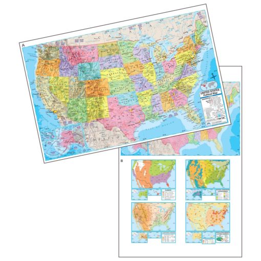 US Advanced Political Deskpad Map