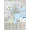 New York Tri-State Vicinity Wall Map