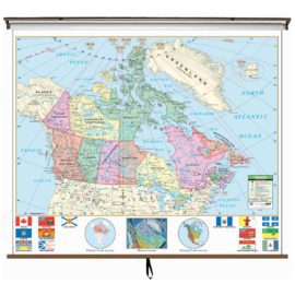 Canada Primary Wall Map