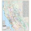 California State North Wall Map