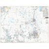 Pasco County FL East Wall Map
