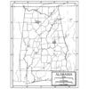 Individual State Outline Maps