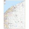 Lake & Geauga Counties OH Wall Map