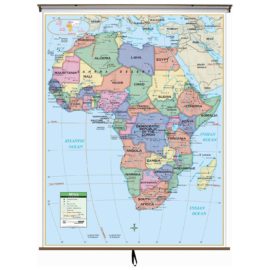 Africa Primary Wall Map