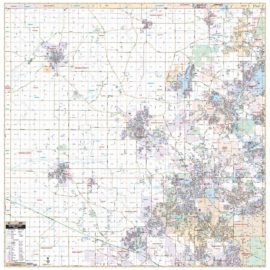 McHenry County IL Wall Map