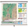 New Mexico Intermediate Thematic Wall Map