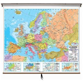 Europe Advanced Political Wall Map