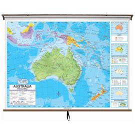 Australia Advanced Political Wall Map