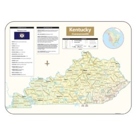 Kentucky Shaded Relief Map
