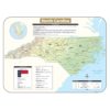 North Carolina Shaded Relief Map