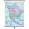 North America Essential Wall Map