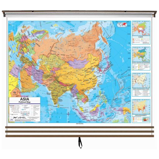 Eastern Hemisphere Advanced Political 3-Map Wall Map Set