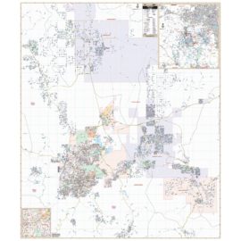 Prescott AZ Wall Map
