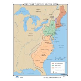 The First Thirteen States 1779