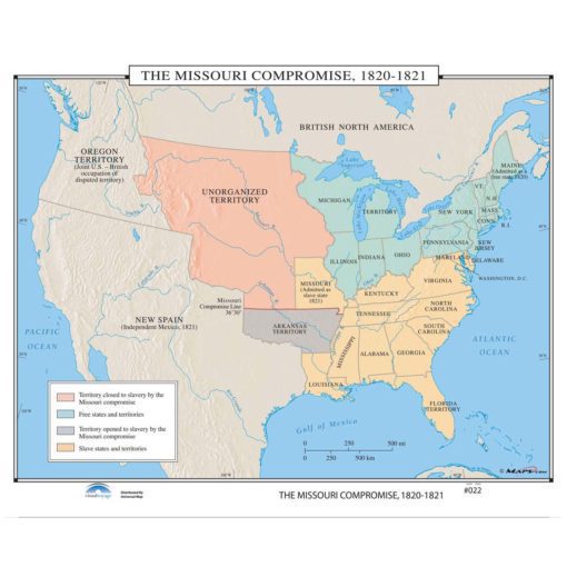 The Missouri Compromise 1820-1821