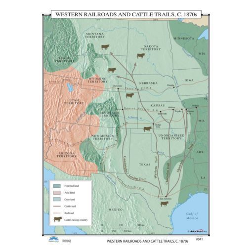 Western Railroads & Cattle Trails