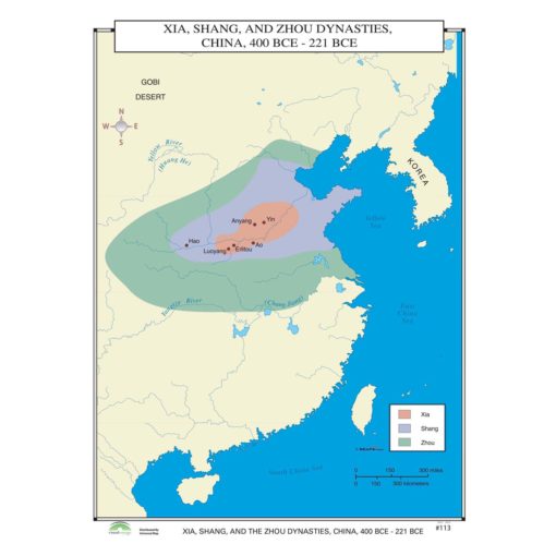 Xia Shang & Zhou Dynasties China 400 - 221bce