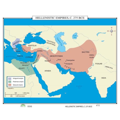Hellenistic Empires c 275bce