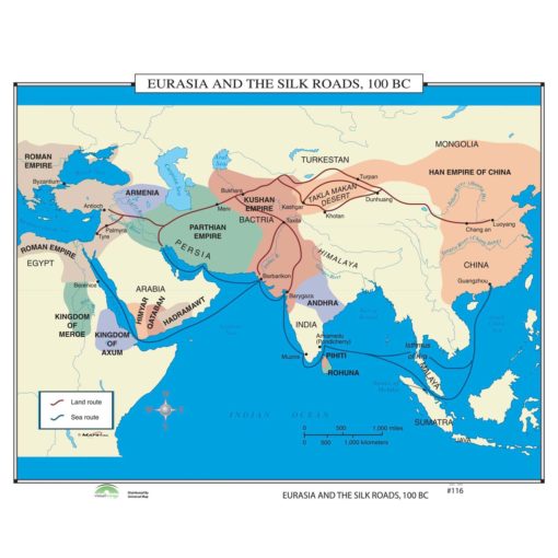 Eurasia & The Silk Roads 100bce