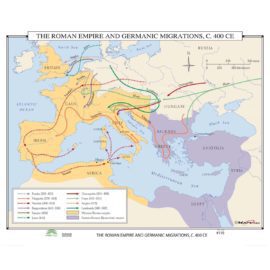 Roman Empire & Germanic Migrations c 400ce