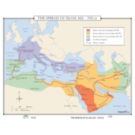 The Spread of Islam c 622 - 750ce