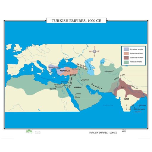 Turkish Empires c 1000ce