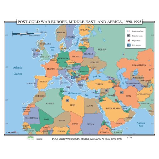 Post Cold War Europe Middle East & Africa 1970 - 1995