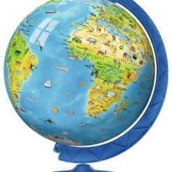 Childrens 3D Puzzle World Globe (180 pieces)
