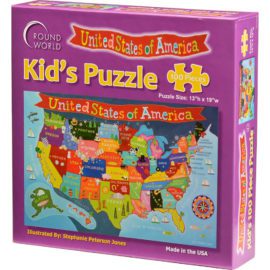Kids Puzzle of the United States Box