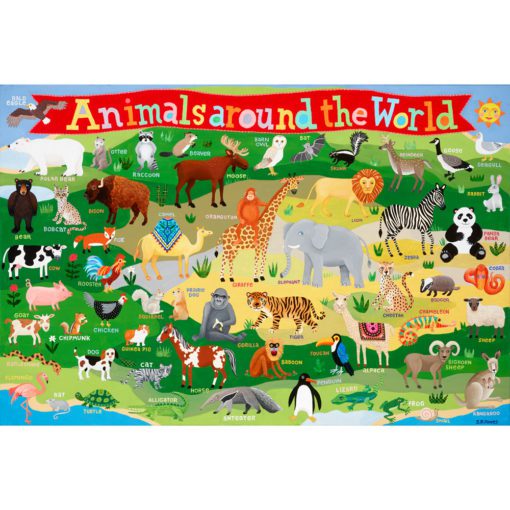 Animals Around the World Puzzle