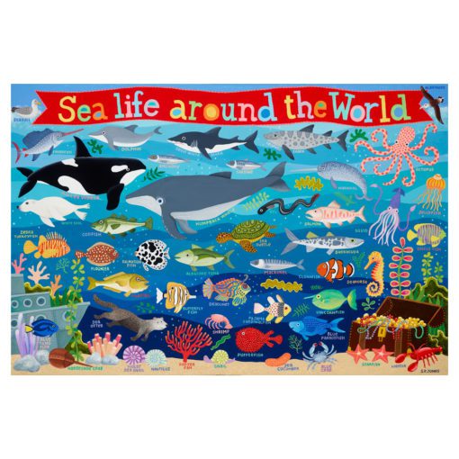 Sea Life Around the World Puzzle