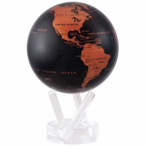MOVA Copper Black Earth Globe
