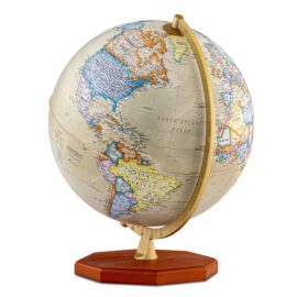 Waypoint Geographic Voyager Desk Globe - Side View