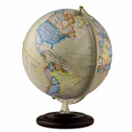 Waypoint Geographic Ambassador Desk Globe - Side View