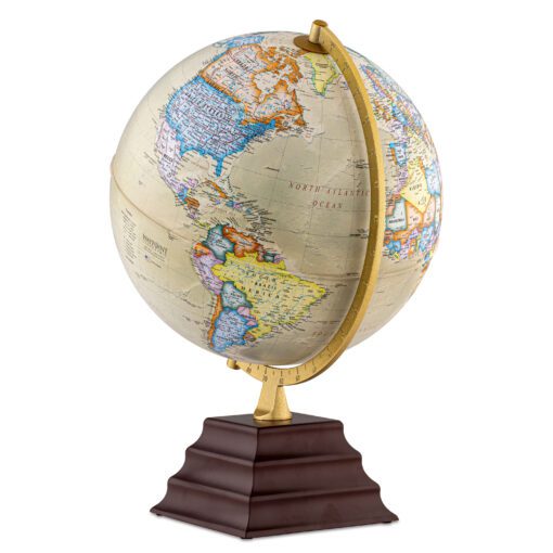 Waypoint Geographic Peninsula Desk Globe - Side View