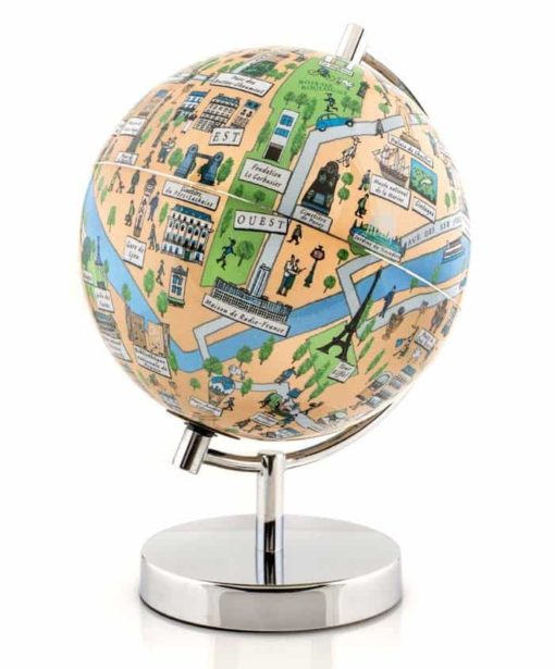 Paris Globe Illuminated