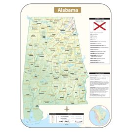 Alabama Wall Maps