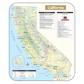 California Wall Maps