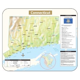 Connecticut Wall Maps