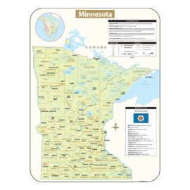 Minnesota Wall Maps