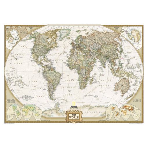National Geographic Executive Wall Map Mural