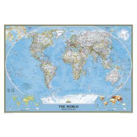 National Geographic Classic World Mural Map