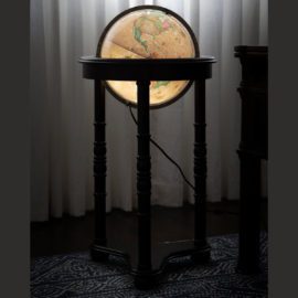 Replogle Lancaster Illuminated Globe Lifestyle Photo