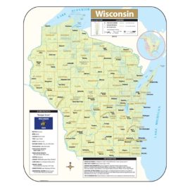 Wisconsin Wall Maps