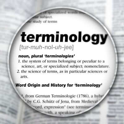 World Globe Terminology